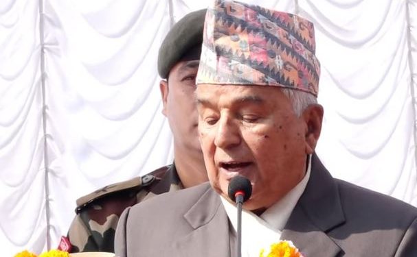 देश विकासका लागि सरकार र राजनीतिक दलहरू चुक्नु हुँदैन् : राष्ट्रपति