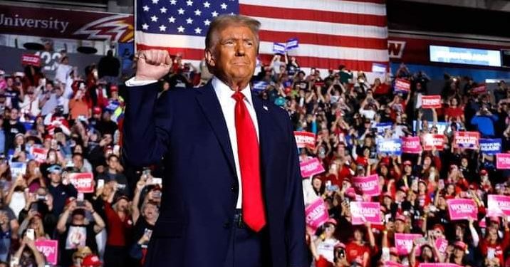 अमेरिकाले हामीलाई अभूतपूर्व र बलियो जनादेश दिएको छ : ट्रम्प