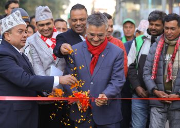 कमलादीमा भासिएको सडक सञ्चालनमा