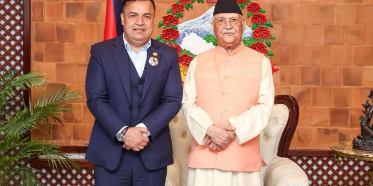 एनआरएनएमा विवाद छैन, निर्वाचित कार्यसमितिनै वैधानिक हो : प्रधानमन्त्री ओली