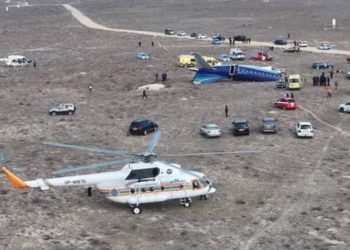 कजाकिस्तानमा ६७ जना सवार विमान दुर्घटना, २५ जनाको जीवितै उद्धार