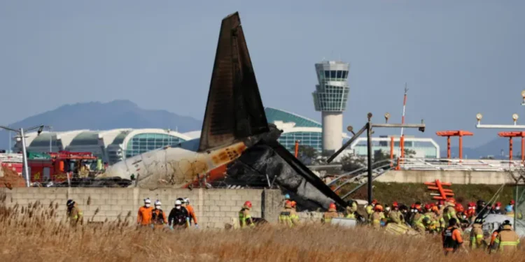 दक्षिण कोरियामा विमान दुर्घटनाः मृत्यु हुनेको संख्या १७९ पुग्यो