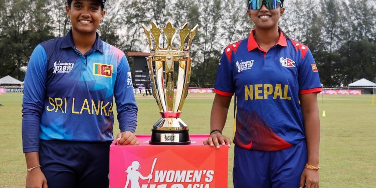 महिला यु–१९ एसिया कप : नेपाल र श्रीलंकाले एक-एक अंक बाँडे