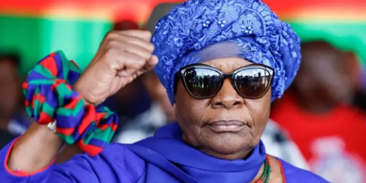 नामिबियाको राष्ट्रपतिमा पहिलोपटक महिला निर्वाचित