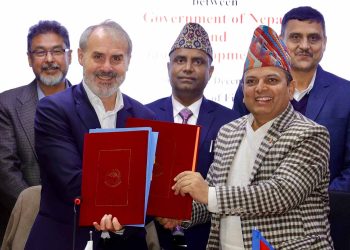 नेपाल र एडीबीबीच दुईवटा परियोजनाका लागि २१ अर्ब २३ करोडको सहयोग सम्झौता