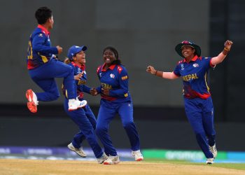 यू–१९ महिला विश्वकपः डेब्यू खेलमा नेपाल ५२ रनमा समेटियो