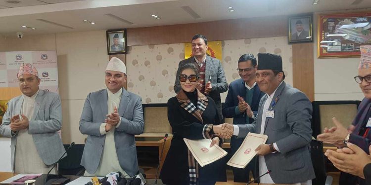 एचपीभी खोप अभियान : मनीषा कोइराला सद्भनावना दूत घोषणा