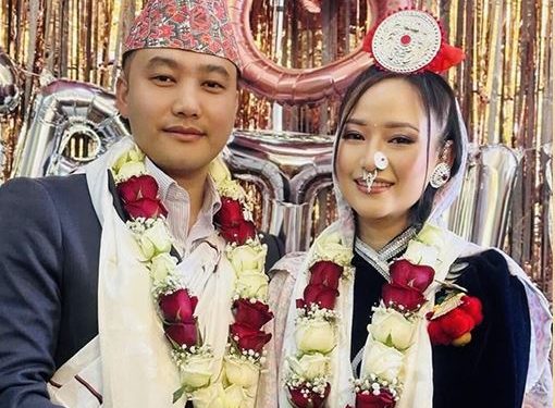 विवाह बन्धनमा बाँधिदै मेलिना