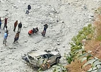 ओखलढुंगामा टाटा सुमो दुर्घटना, तीनको मृत्यु