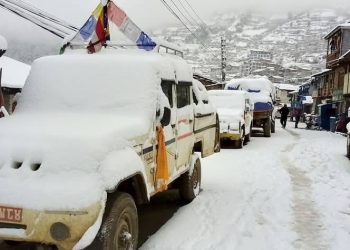 हुम्लामा हिमपात