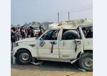 महाकुम्भ मेलाबाट फर्किंदै गरेका एकै परिवारका पाँच नेपालीको दुर्घटनामा मृत्यु