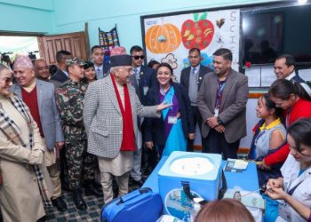 प्रधानमन्त्रीबाट एचपिभी खोप अभियान शुभारम्भ