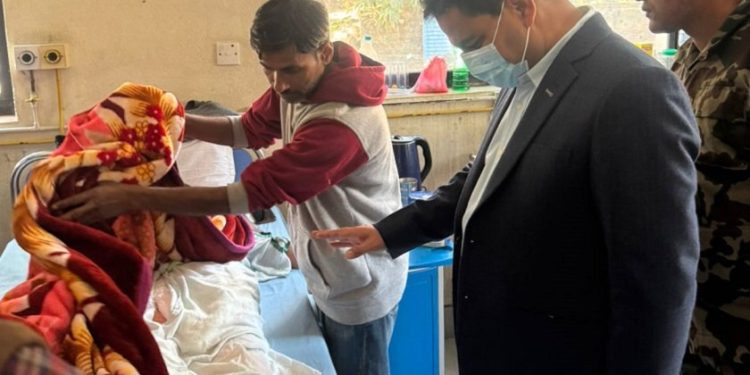 जलन पीडितका लागि निःशुल्क उपचारको दुरुपयोग हुन नदिन स्वास्थ्य मन्त्री पौडेलकाे आग्रह