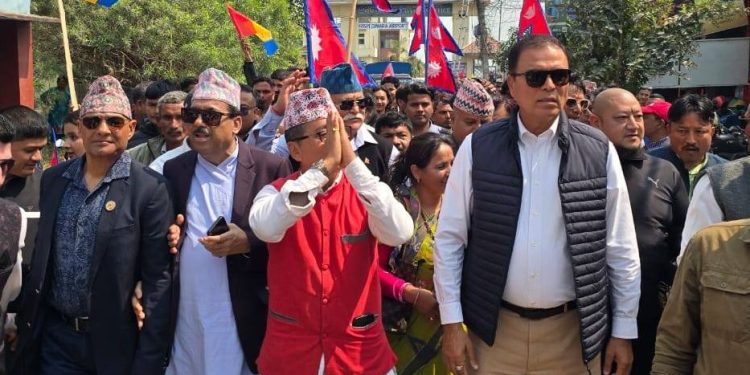 वीरगन्ज पुगेर राप्रपा अध्यक्ष लिङ्देनले भने–चुनाव लड्न राजा आउनु पर्दैन, हामी नै काफी छौं