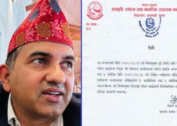 पूर्वराजाको समर्थन गर्ने पर्यटन प्रवर्द्धक बास्तोला बर्खास्त