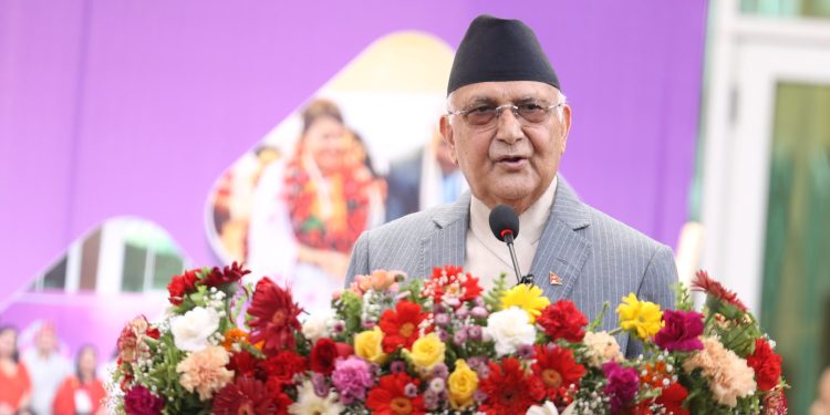 नचाहिएको विषयमा अत्तो थापेर सदन अवरुद्ध गरिएको छ : प्रधानमन्त्री