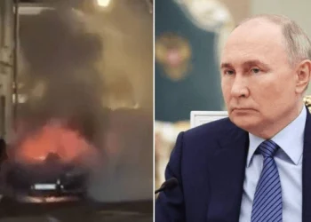 पुटिनको कारमा विस्फोट