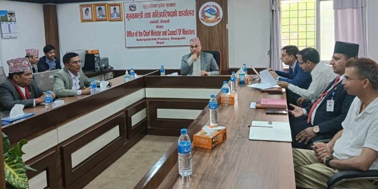 अछाम आगलागी पीडितलाई प्रदेश सरकारको ५० लाख सहयोग