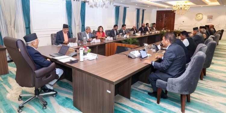 सरकारको नीति तथा कार्यक्रम सदनमा प्रस्तुत गर्न राष्ट्रपतिसमक्ष सिफारिस