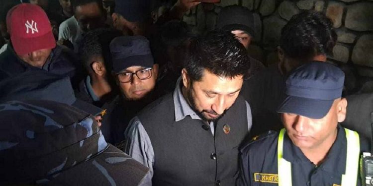 रवि लामिछाने पक्राउ