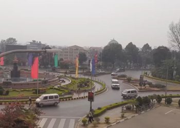 काठमाडौंमा लामो समयपछि वर्षा(भिडियोसहित)