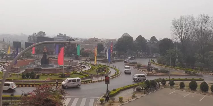 काठमाडौंमा लामो समयपछि वर्षा(भिडियोसहित)