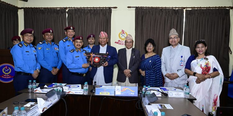 प्रहरी अस्पताल र नेत्र ज्योति संघबीच समझदारी पत्रमा हस्ताक्षर