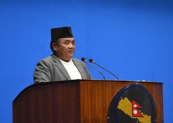 सरकारको वार्षिक प्रतिवेदन प्रतिनिधि सभामा पेश