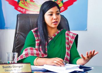 कोठामा बसेर निर्देशन नदिन बालेनलाई उपमेयर सुनिता डंगोलको चेतावनी