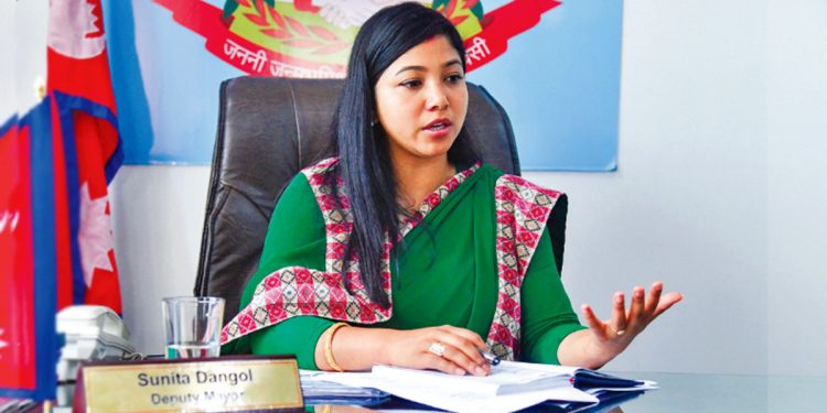 कोठामा बसेर निर्देशन नदिन बालेनलाई उपमेयर सुनिता डंगोलको चेतावनी