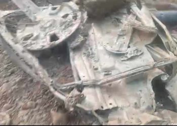 हेटौंडामा जमिनमुनि हराएको गाडीको भेटियो पाटपुर्जा