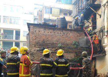 काठमाडौंको मखनटोलमा ग्याँस लिक भएर आगलागी, महिलाको मृत्यु