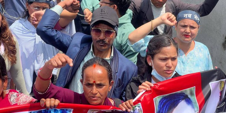 जातीय हिंसाविरुद्ध काठमाडौंमा प्रदर्शन [तस्बिरहरू]