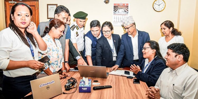 वायु प्रदूषणको मात्रा काठमाडौं महानगरको वेभ साइटबाटै हेर्न मिल्ने