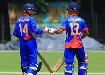 एसीसी यू–१६ इस्ट जोन कप क्रिकेटमा नेपालको दोस्रो लगातार जित