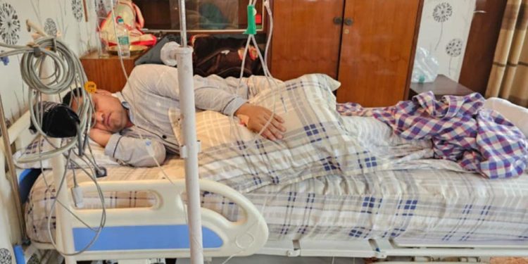 स्वास्थ्यमन्त्री पौडेल अस्वस्थः वीर अस्पतालमा भर्ना
