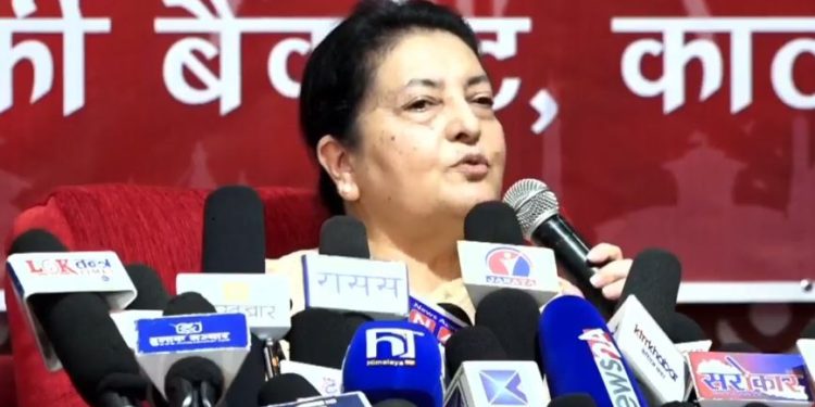 पदको लालसा छैन: पूर्वराष्ट्रपति भण्डारी(पूर्णपाठ)