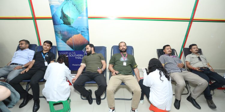 थाई एयरवेजका तर्फबाट जि.एस.ए. सोसाईटी ईन्टरनेशनल ट्राभल्सद्वारा रक्तदान कार्यक्रम सम्पन्न