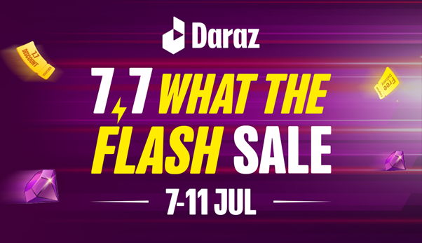 दराजद्वारा ७.७, “ह्वाट द फ्ल्याश” सेलको घोषणा