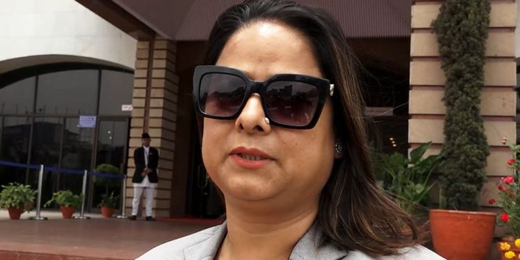 घुस अडियो प्रकरण:  पूर्वमन्त्री रञ्जिता श्रेष्ठसँग विस्तृत सोधपुछ सुरु