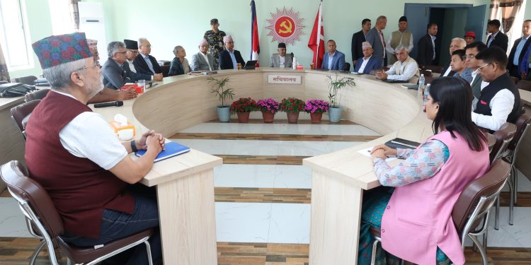 एमालेमा पदाधिकारी संख्या घटाउने प्रस्ताव, सचिवालय बैठकमा विष्णु पौडेलले प्रस्तुत गरे मस्यौदा