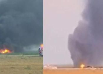 अमेरिकामा लडाकु विमान दुर्घटनाग्रस्त