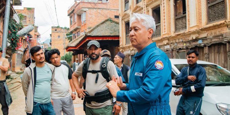 साइन्स फिक्सन फिल्म ‘एक्लो’को पनौती बजारमा छायांकन