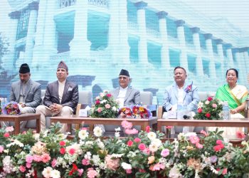 प्रधानमन्त्रीबाट शिक्षण अस्पतालको विस्तारित सेवा भवनको उद्घाटन