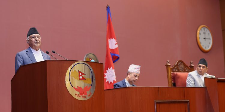 प्रधानमन्त्री ओलीको दाबी: ‘सरकार भ्रष्टाचारको होइन, नियन्त्रणको पर्याय हो’