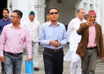 राप्रपा अध्यक्ष राजेन्द्र लिङ्देनमाथी निर्वाचन आयोगमा उजुरी दर्ता