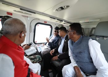 मधेशको सुख्खाग्रस्त क्षेत्रको अवलोकन भ्रमणमा प्रधानमन्त्री ओली(फोटो फिचर)