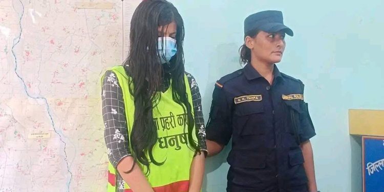 जनकपुरधामको होटलमा हत्या अभियोगमा युवती पक्राउ