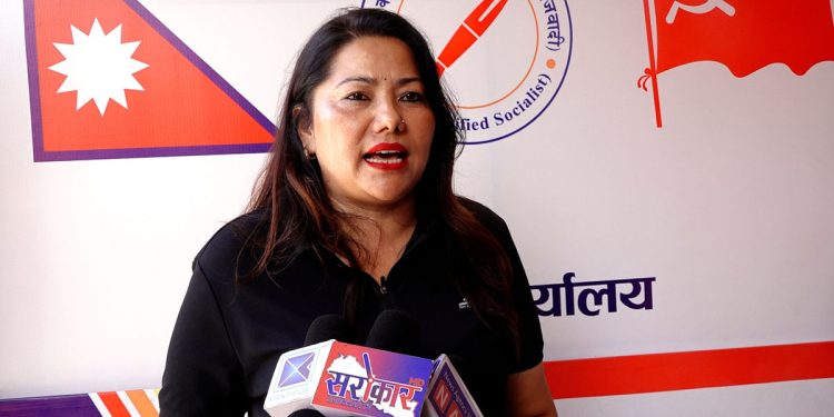 मलाई पार्टीबाट स्पष्टीकरण सोधिएको छैनः रामकुमारी झाँक्री