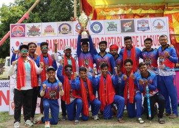 तिरहुत टाइगर्सलाई सप्तरी प्राइड लिगको उपाधि